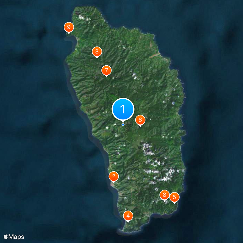 Dominica Mapa