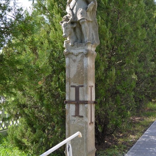 Socha sv. Vendelína, socha-kópia