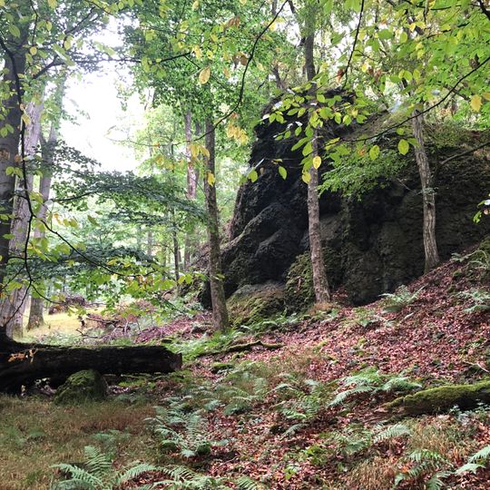 Säulenbasaltklippen Wichtelrain