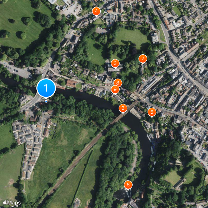 Mother Shipton's Cave Map