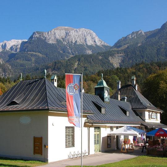 Ehemaliger Bahnhof Königssee, jetzt Gasthaus