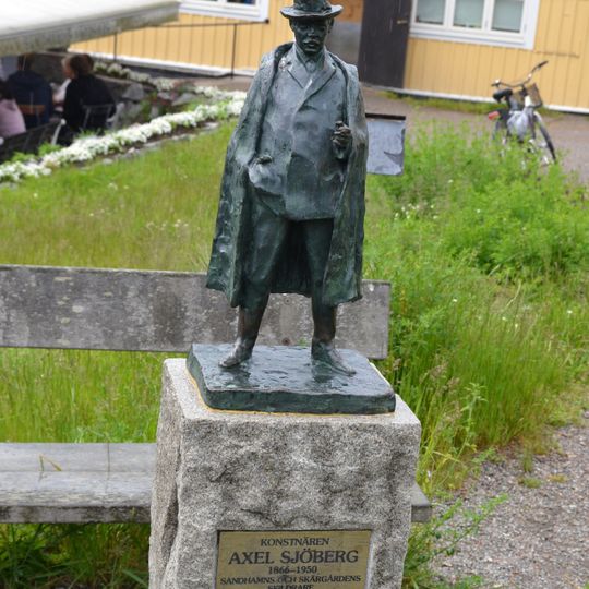 Konstnären Axel Sjöberg 1866–1950