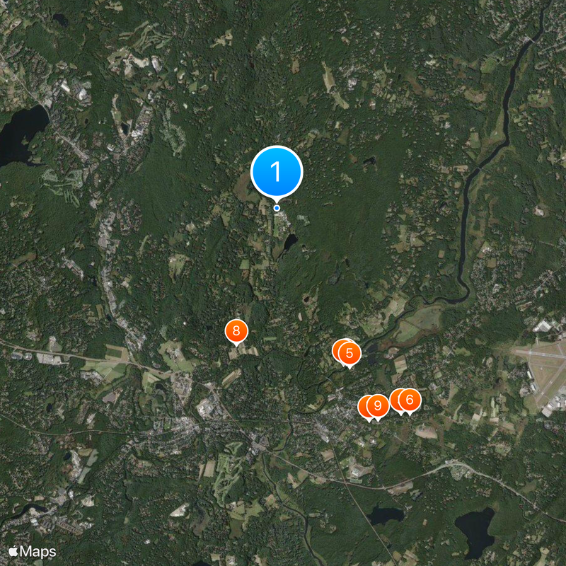 Middlesex School Map