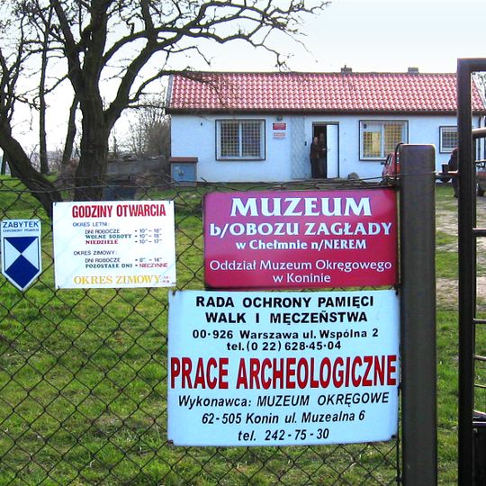 Muzeum byłego niemieckiego Obozu Zagłady Kulmhof w Chełmnie nad Nerem