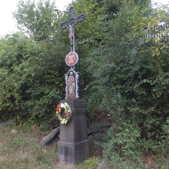 Cross at Staroknínská street in Starý Knín