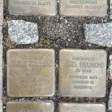 Stolperstein à la mémoire de Wolfgang Frajmund