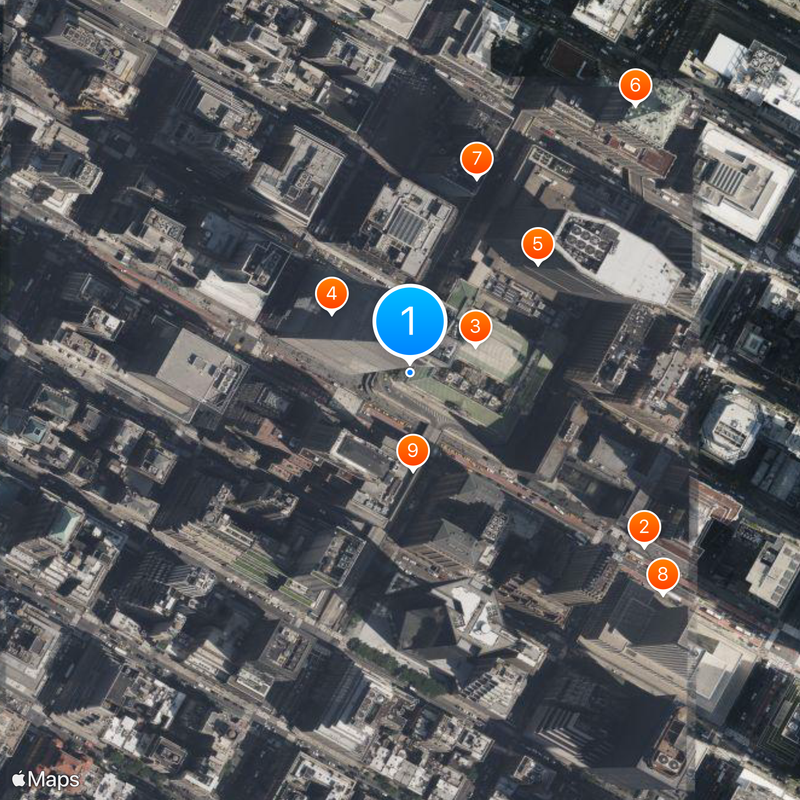 Campbell Apartment Mapa