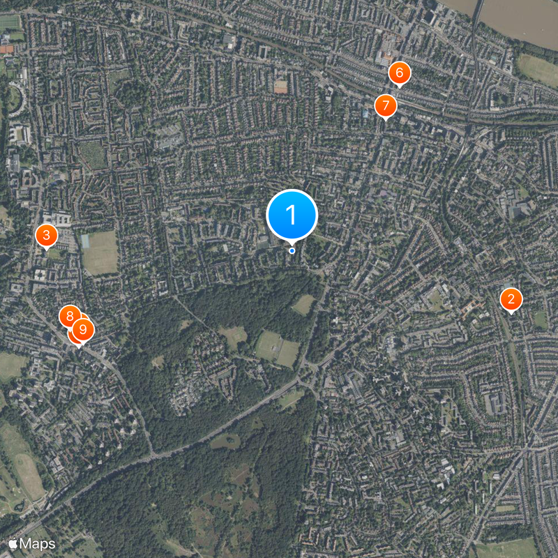 Putney Map