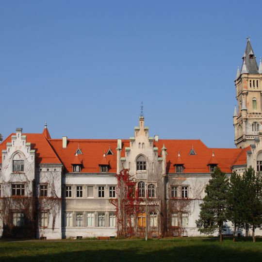 Palace of Donnersmarck family in Nakło Śląskie