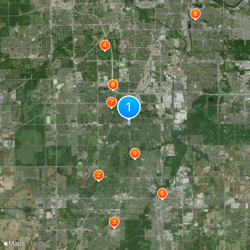Homewood Map