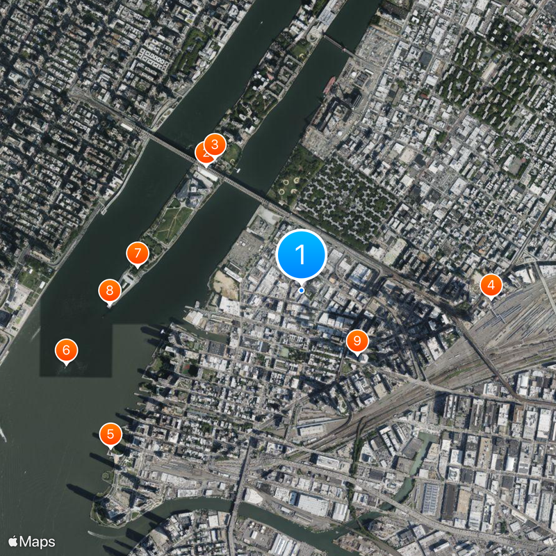 Long Island City Mapa