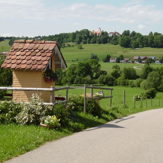 Bildstock Weg Harratried-Eglofs in Röthenbach im Allgäu