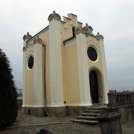 Cemetery chapel in Brzyska