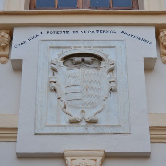 Coat of Arms of the Ducs de Gandia Carles de Borja i Magdalena Centelles del s. XIX