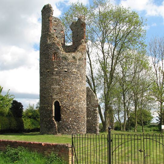 Remains of the church of St Mary, Kirby Bedon
