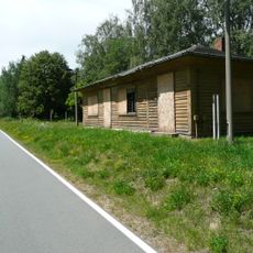 Bahnhofsgebäude der Haltestelle Halbau am Hochstein Halbau