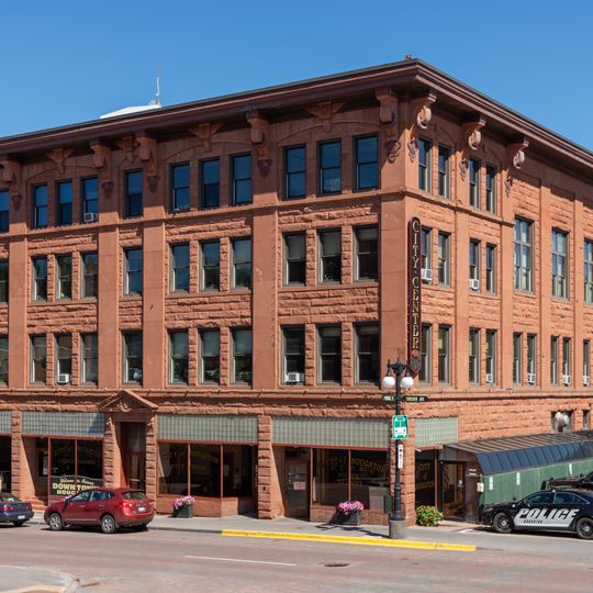 Houghton Masonic Temple Building