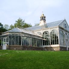 Conservatory At West End Of Park