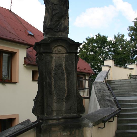 Statue of Saint Hedwig in Orlová