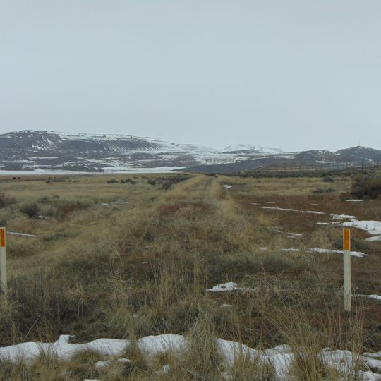 Transcontinental Railroad Grade
