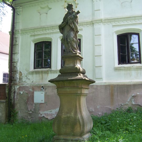 Statue of Saint John of Nepomuk in Koloděje