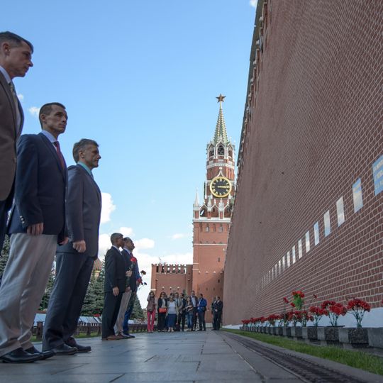 Necropolis van de muur van het Kremlin