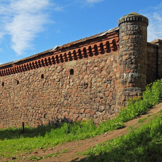 South wall of Vyborg Castle