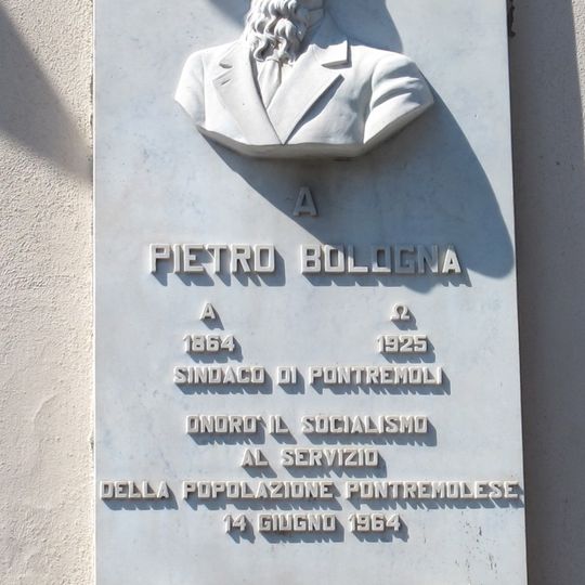 Targa a Pietro Bologna
