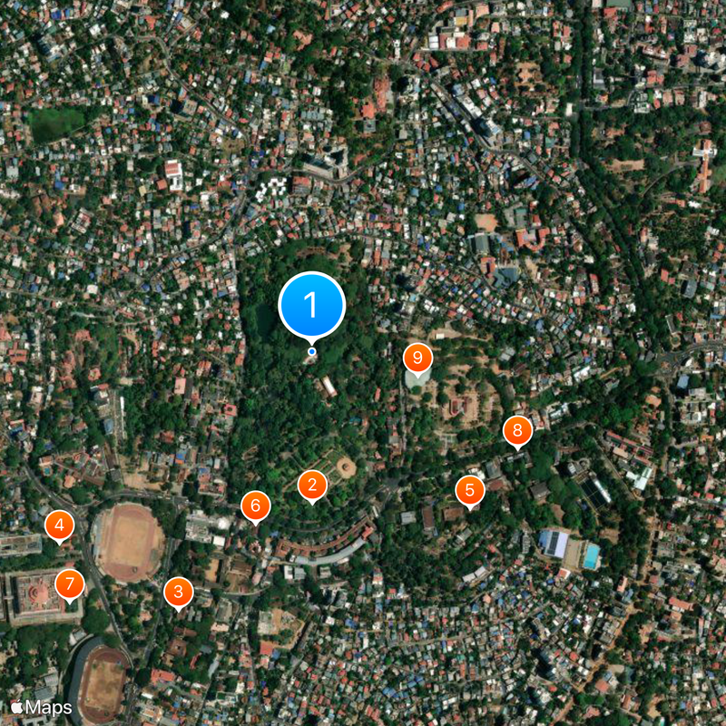 Thiruvananthapuram Zoo Carte