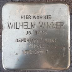 Stolperstein en memoria de Wilhelm Wimmer