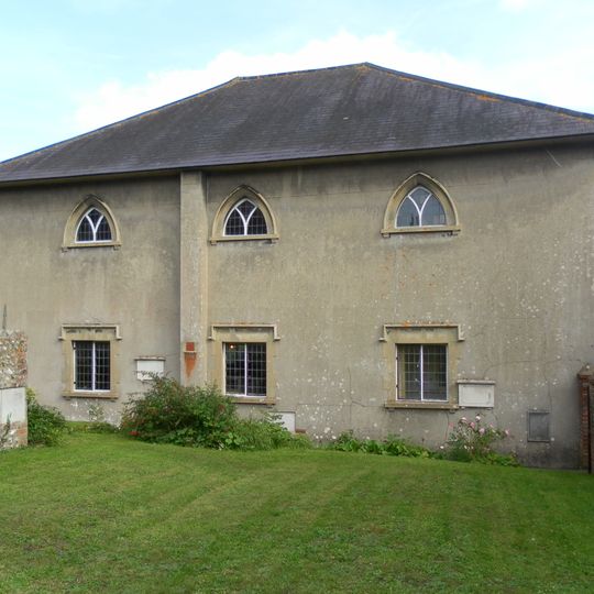 The United Reformed Church And The South Wall Of The Church Yard To The South West Of The Church