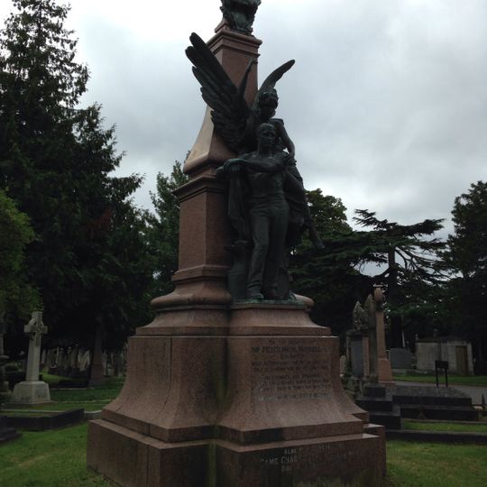 Monument To Sir Peter Nicol Russell Engineer In St Marylebone Cemetery