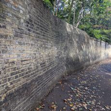Christ's College, Wall Bounding The Fellows' Garden On East Side And Fronting Miltons Walk