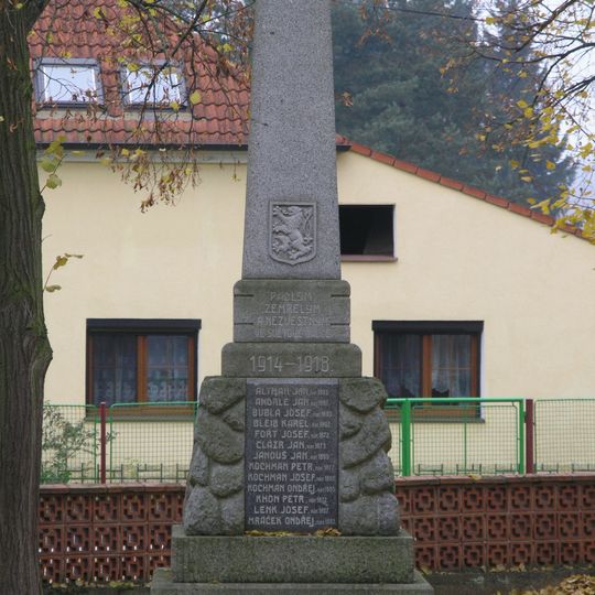 Pomník padlým v Osvračíně