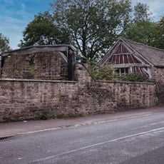 Outbuildings to south west of Hipper Hall