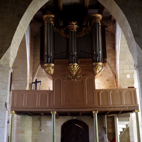 Orgue de tribune de l'église Saint-Jean de Lamballe