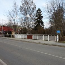 Most Nebahovské ulice přes Živný potok v Prachaticích