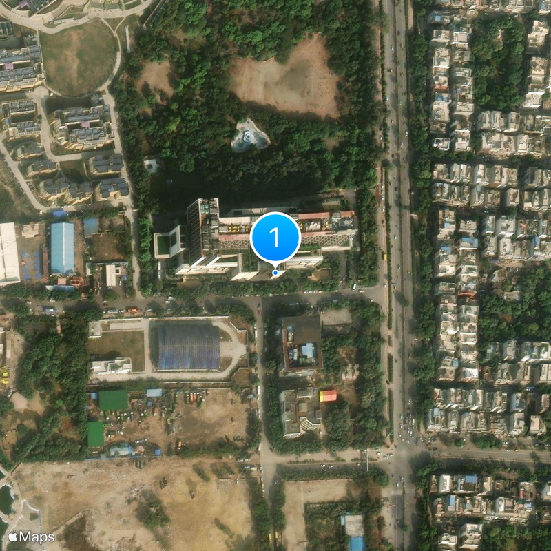 The Leela Palaces, Hotels and Resorts Map