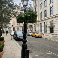 2 Lampstandards Numbered 1 And 2