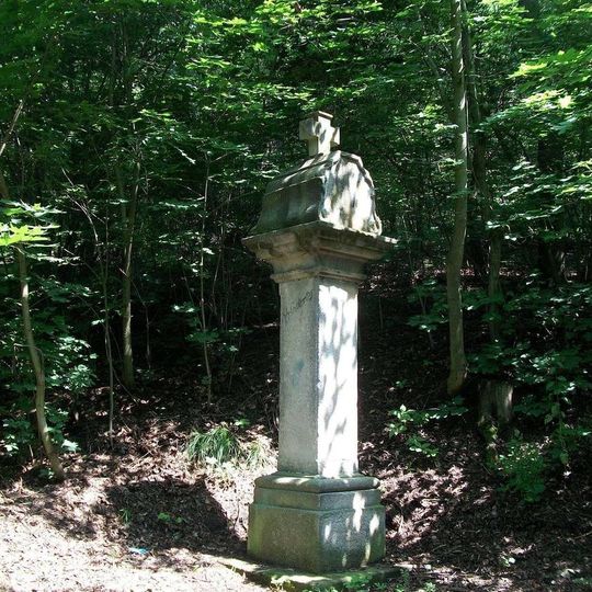 Boží muka na křížové cestě Rokycany - 4. zastavení