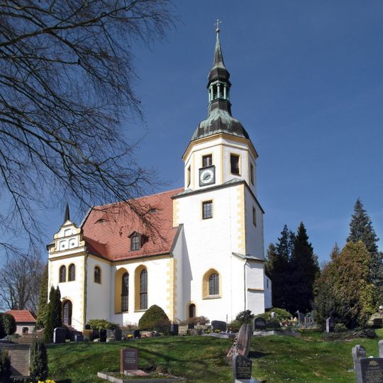 Struppen Kirchberg evangelische Kirche