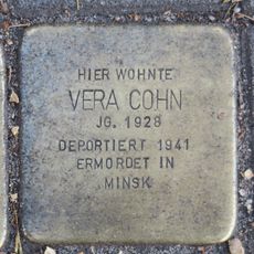 Stolperstein en memoria de Vera Cohn