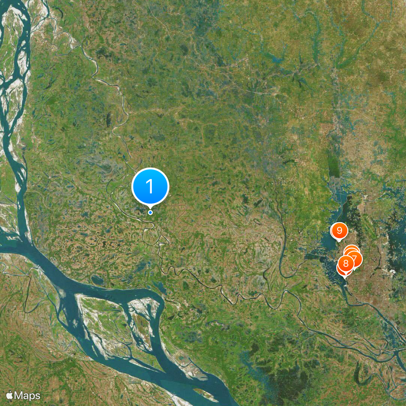 Manikganj District Map