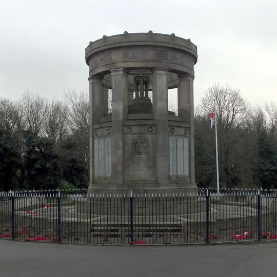 First And Second World War Memorial In Crow Nest Park, 100 Yards South Of Boothroyd Gate