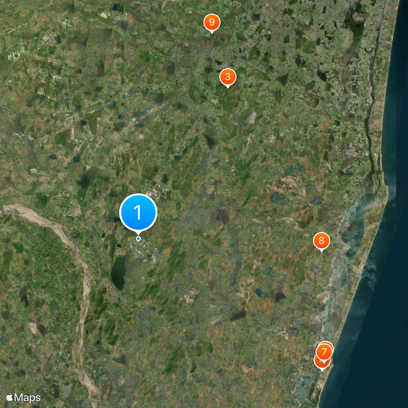 Mahindra World City, New Chennai Map