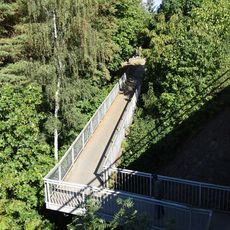Footbridge of Borovina railway bridge