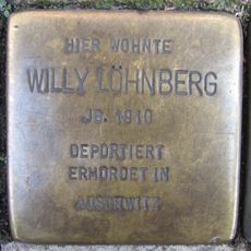 Stolperstein dedicated to Willy Löhnberg