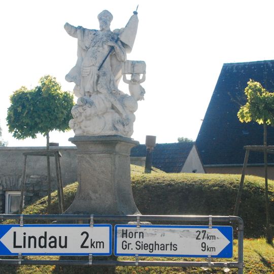 Figurenbildstock hl. Leopold, Oberndorf