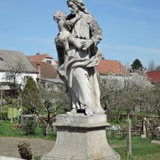 Statue of Saint Joseph on the bridge in Kostelní Vydří