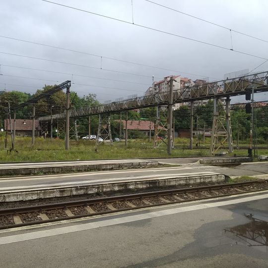 Footbridge over Petroșani train station